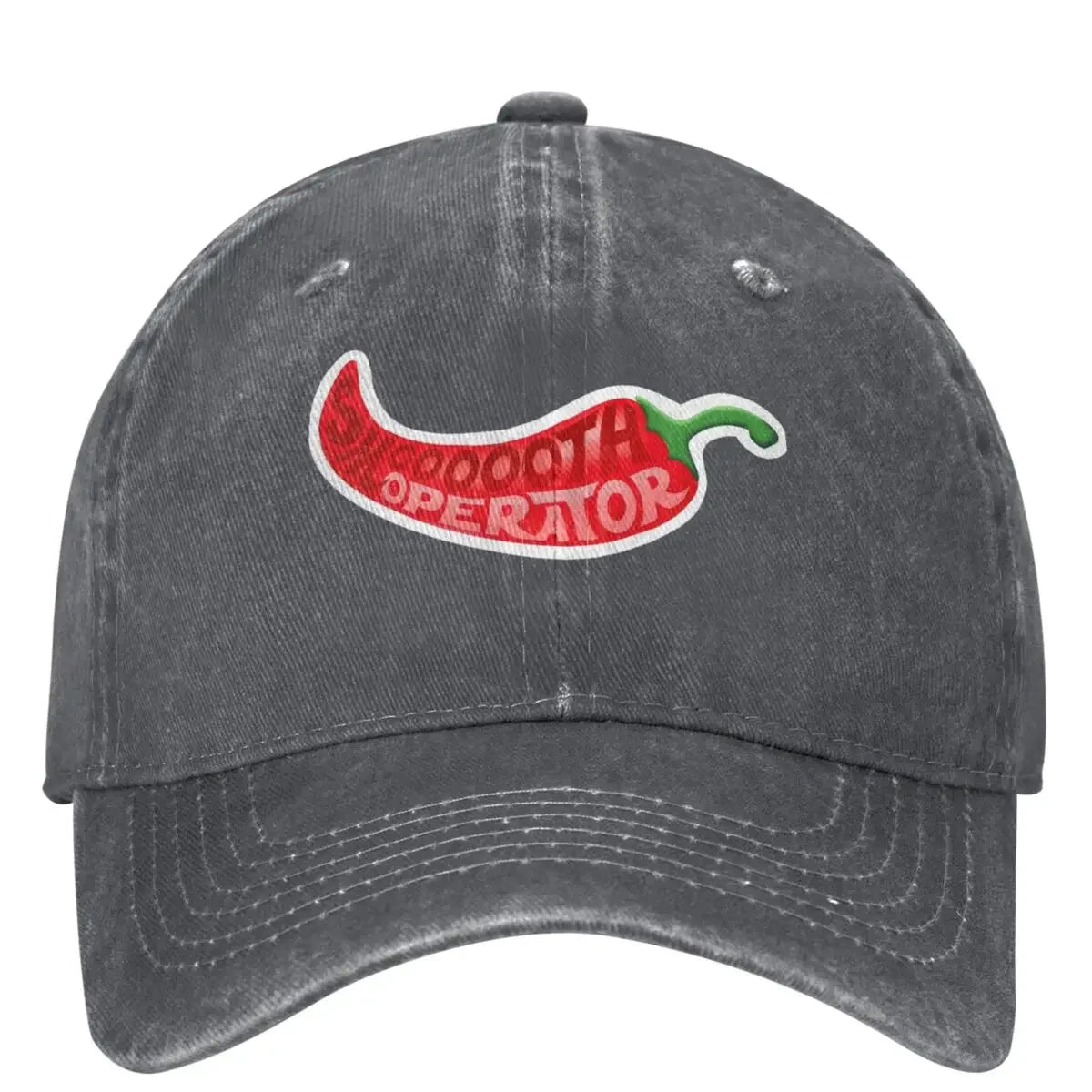 Smooth Operator- Denim Baseball Cap Carlos Sainz Running Hippie Hip Hop Hats Summer
