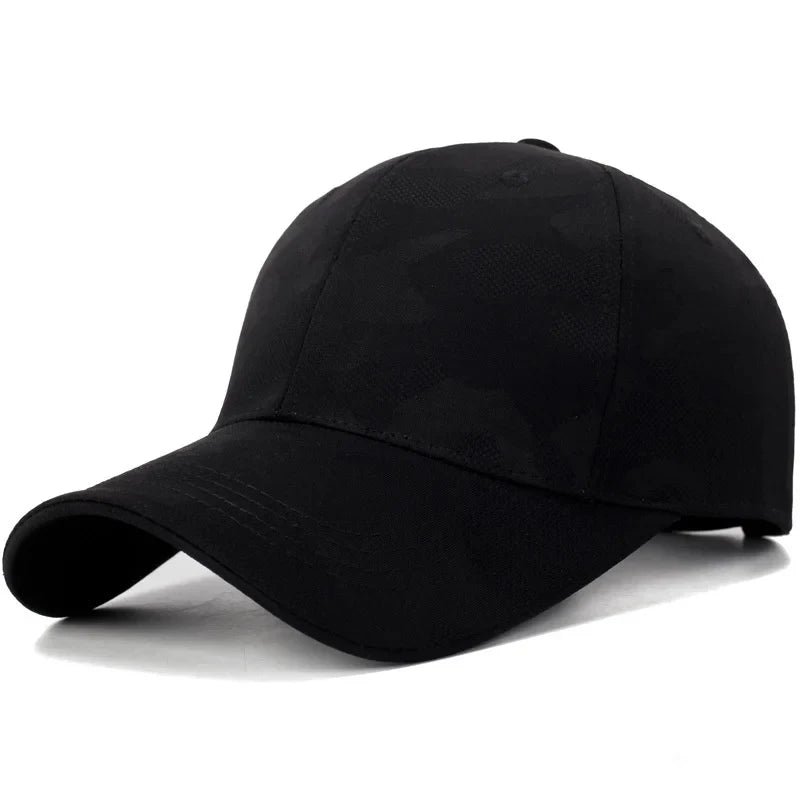 Unisex Simple Camouflage Baseball Caps Spring Autumn