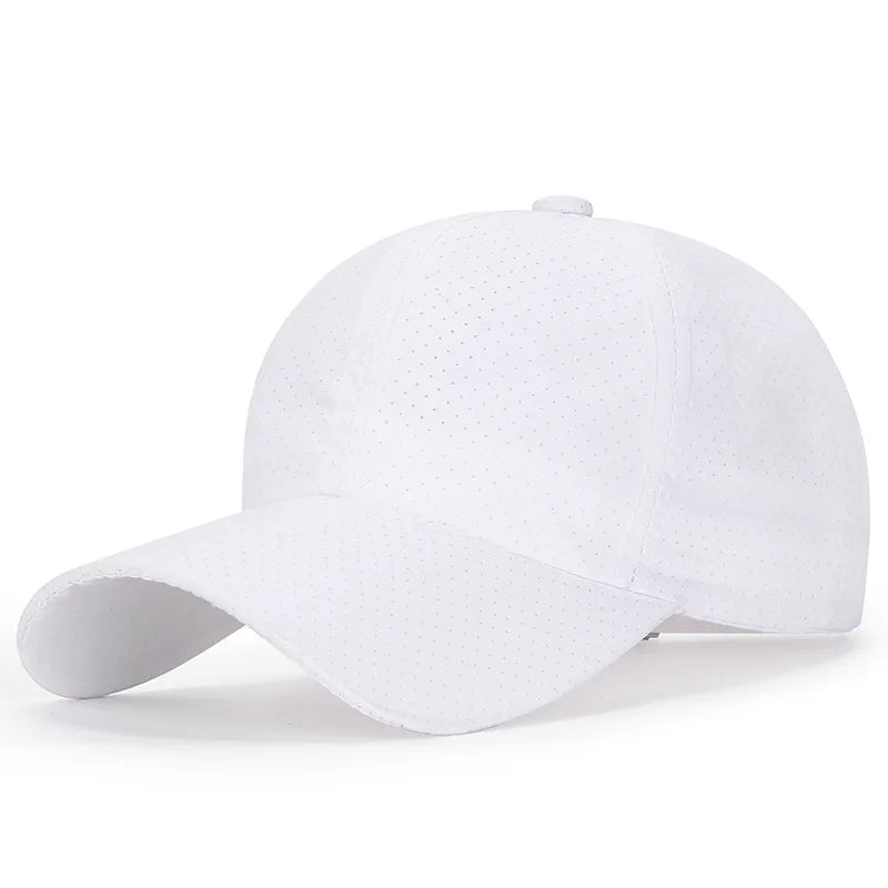 Wholesale Men Women Summer Baseball Cap Quick Drying Hats Unisex