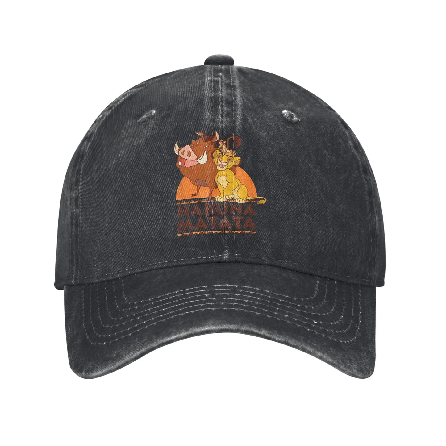 The Lion King Hakuna Matata Simba Timon Pumbaa Summer Hip Hop Hats Baseball Cap