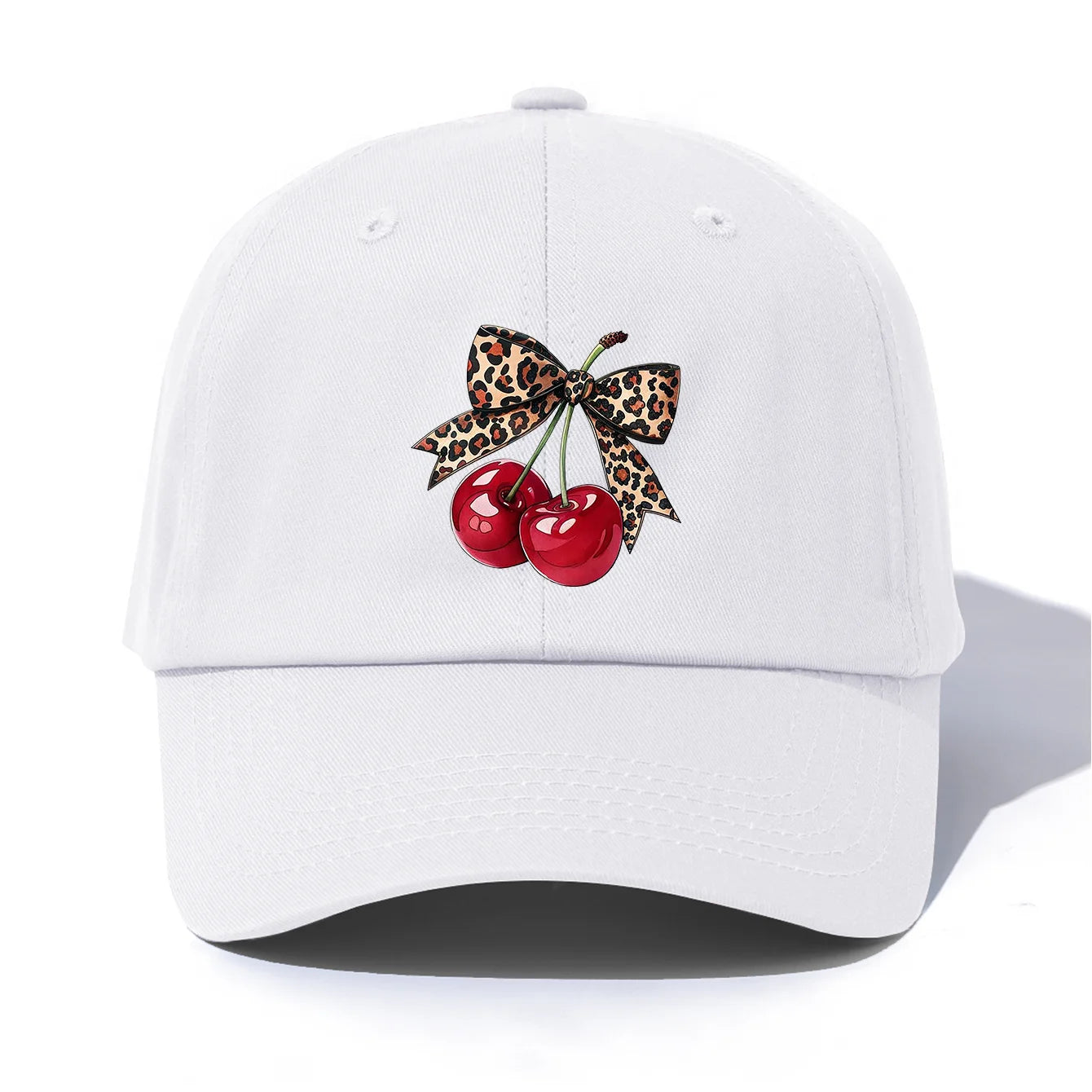 BOW CHERRY Print Baseball Cap