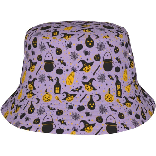 Bucket Hat For Halloween Cool Novelty Hats For Women Men Witch Hat Pumpkin Soup