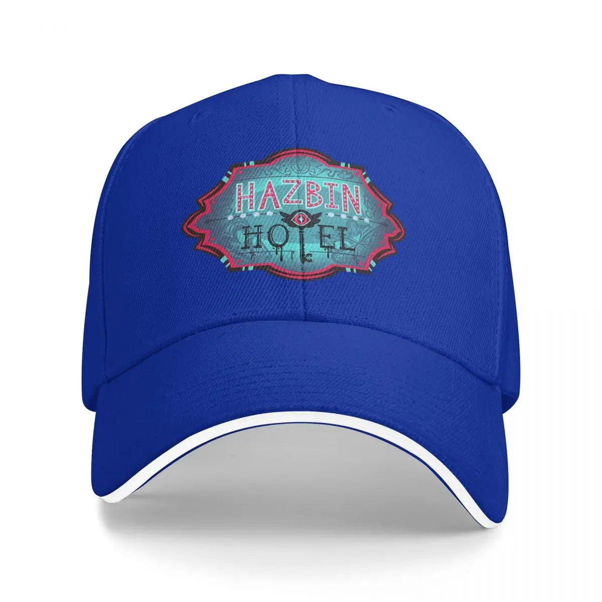 Unisex Baseball Hats Hazbines Hoteles Alastor Vox Printed Streetwear Baseball Caps