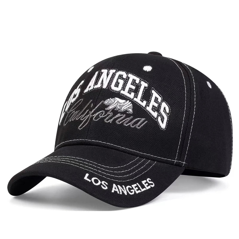 Bear Embroidered Icon Baseball Hat Men's Outdoor