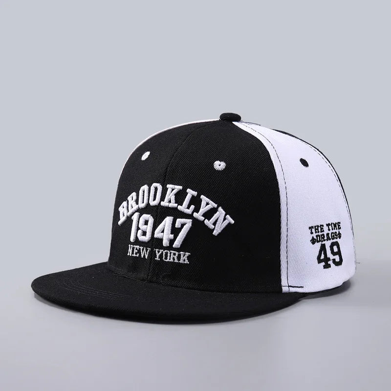 1PC 1947 Embroidery Snapback Hat High Quality Baseball Cap