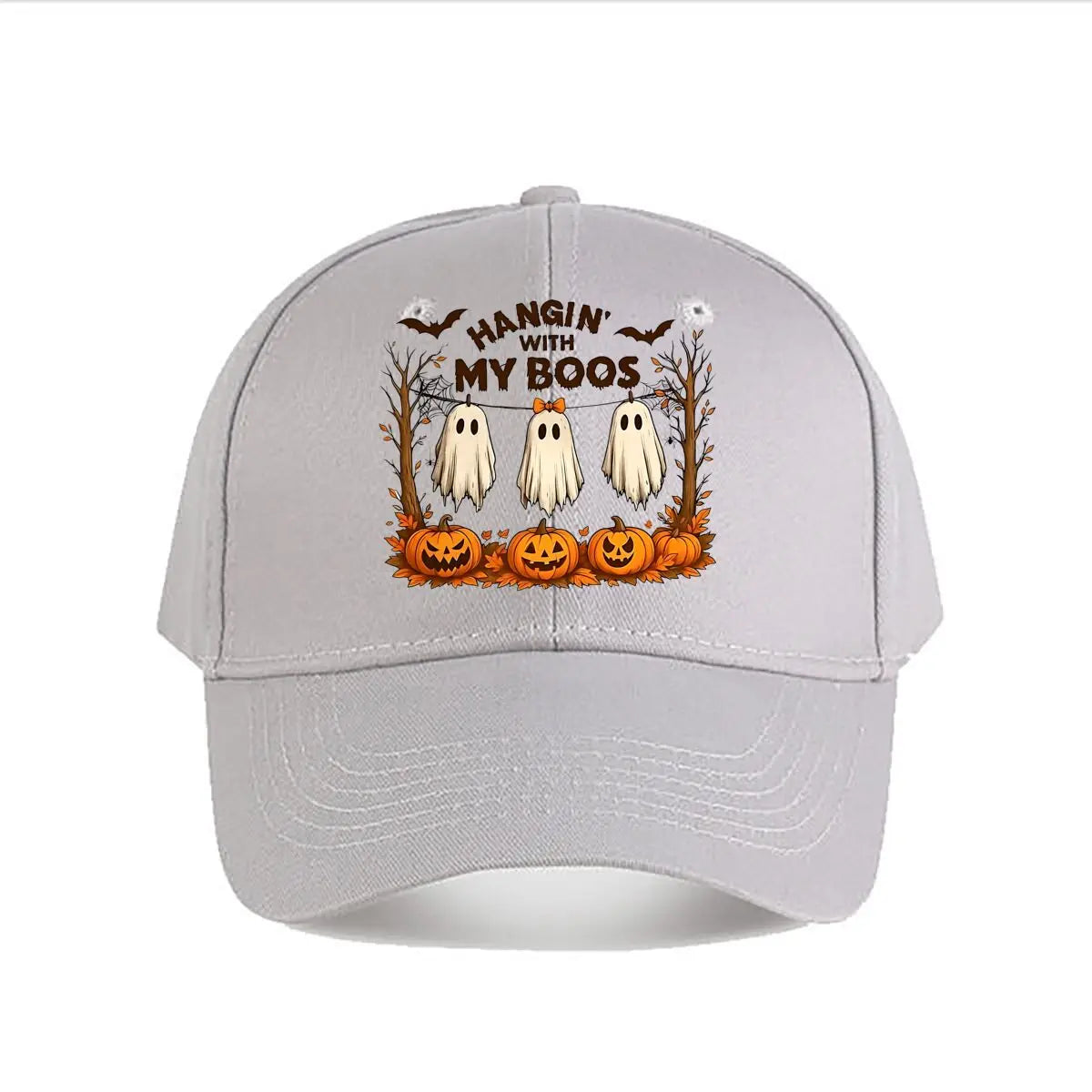 Halloween Hangin’ With My Boos Ghost Baseball Cap