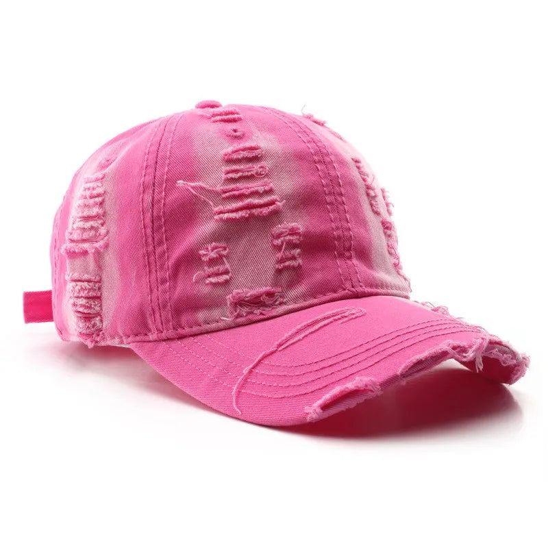 Women Outdoor Travel Baseball Cap Vintage Unisex Male Sports Hat
