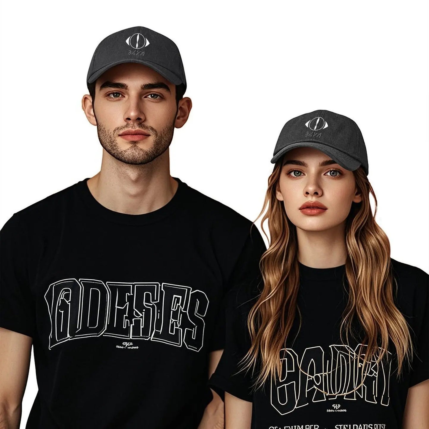 Yorushika Simple Logo Baseball Cap For Women Men's