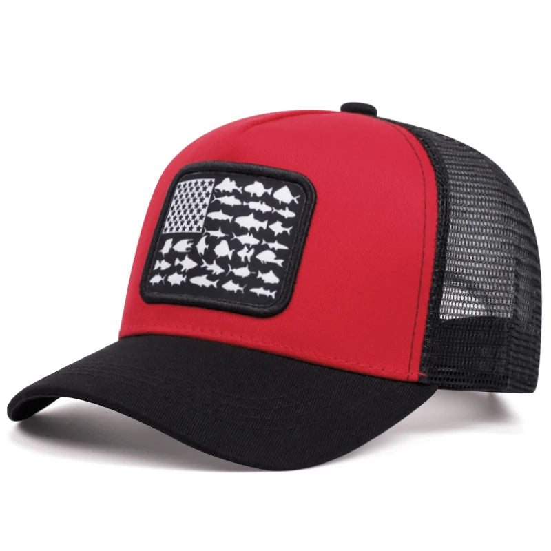 USA National Flag Embroidery Women Men Outdoors Baseball Cap