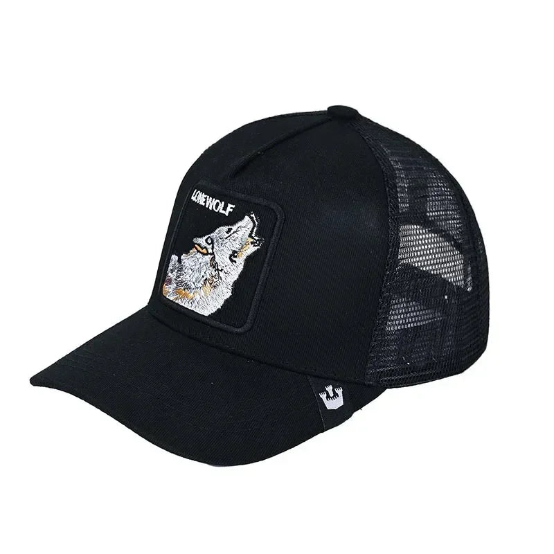 Fashion Animals Cartoon Embroidery Baseball Caps