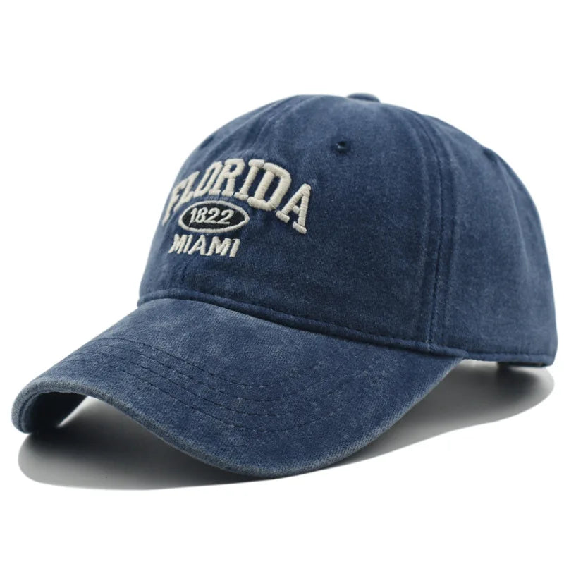 Vintage Washed Cowboy Baseball Cap