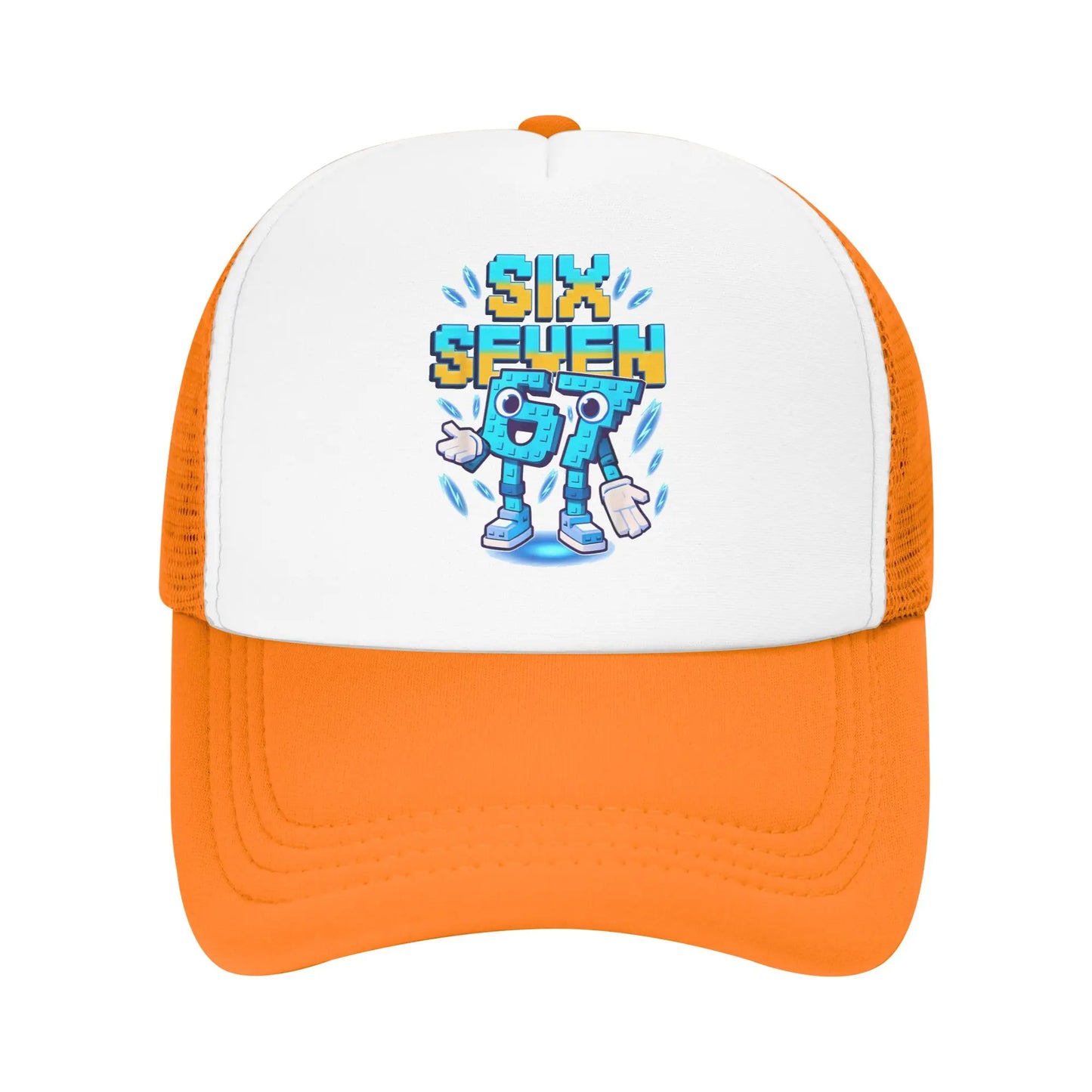 Six Seven Brainrot Italian Funny 67 Gaming Meme Baseball Cap