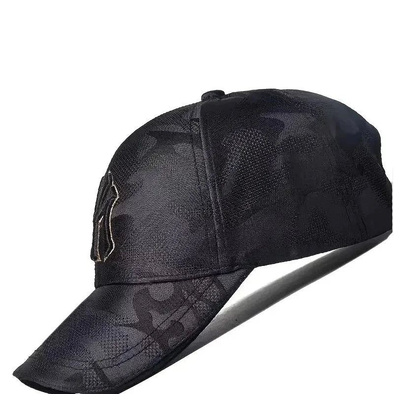 Fashion Letter Embroidery Camouflage Baseball Hats