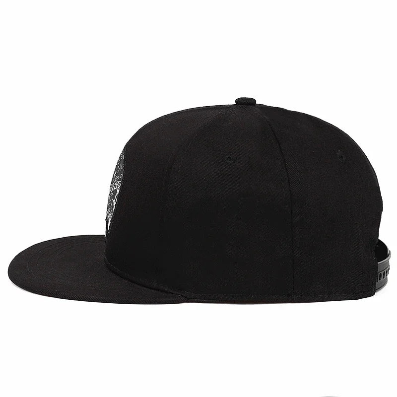Unisex Saiyan Embroidery Hip-hop Hats Snapback Cap