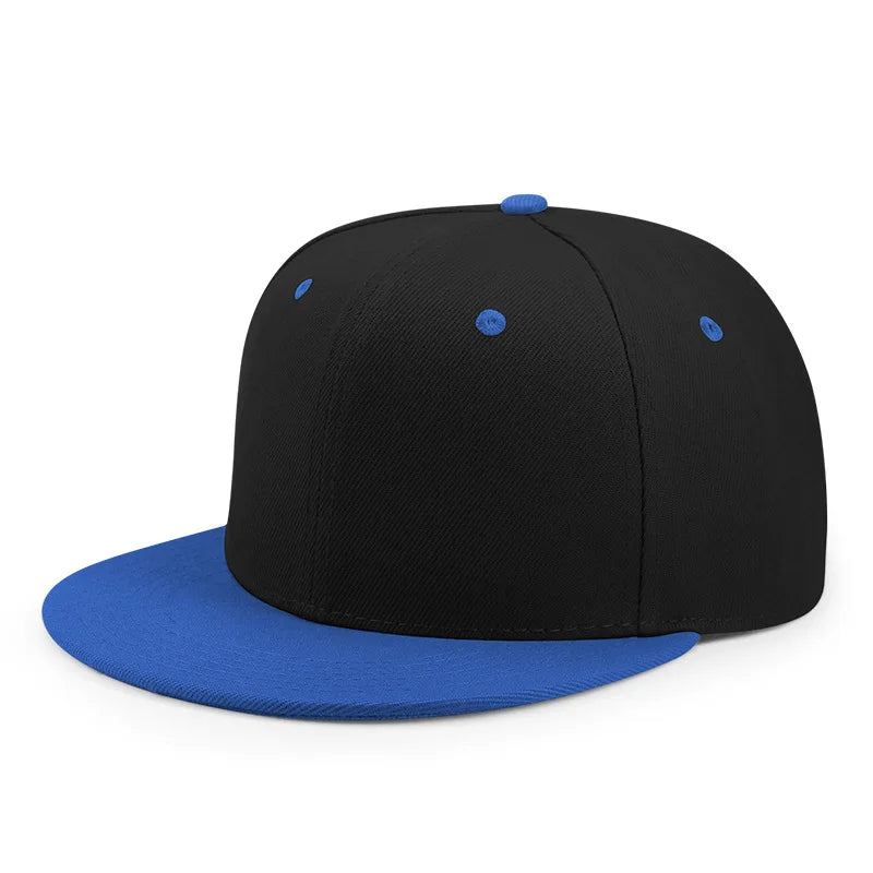 Wholesale Adult Blank Snapback Cap Hip Hop Hat For Men Women