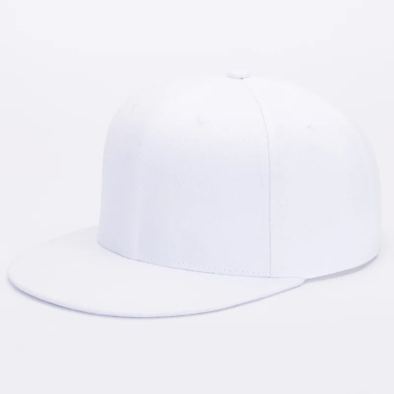 Unisex Flat Brim Snapback Hat For Men Women