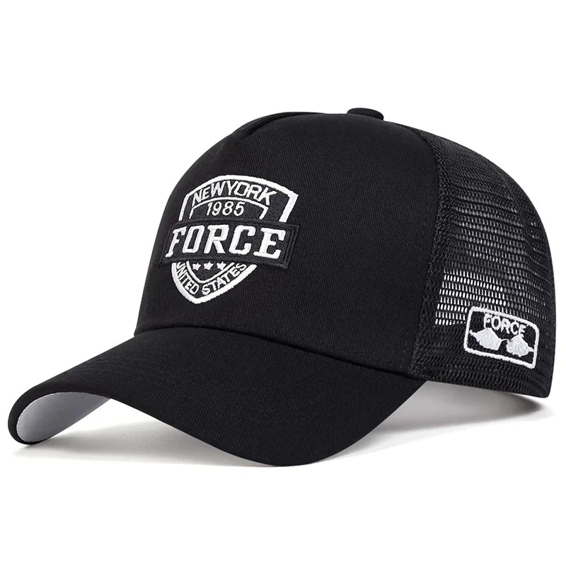 Fashion Letter Baseball Cap Women Men Breathable Hip Hop Hats