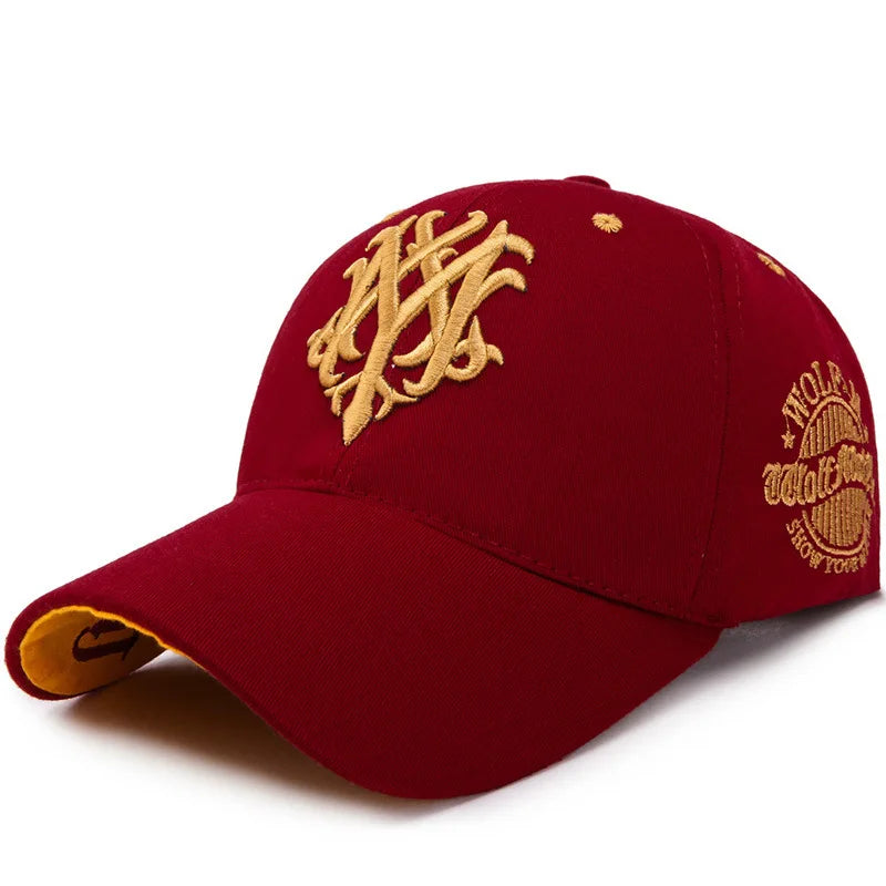 Totem Embroidered Baseball Cap Fashion Men Women Caps