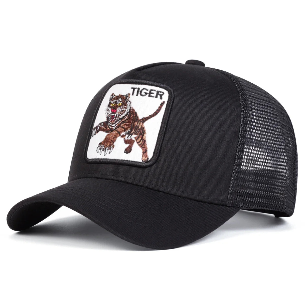 Unisex TIGER Embroidery Baseball Cap