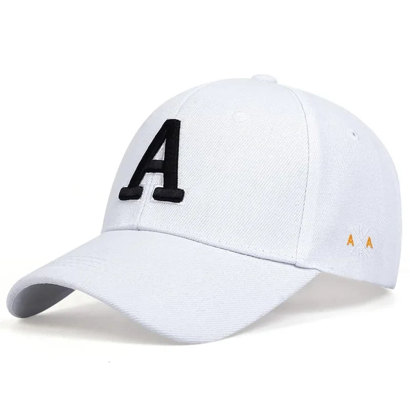 Unisex Letter Embroidery Baseball Cap Sunscreen Hat