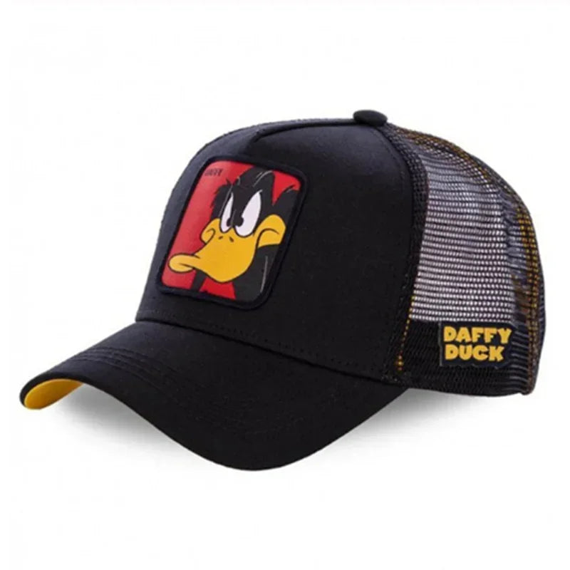 2New High Quality Brand Anime Cartoon Snapback Cotton Baseball Cap Men Women