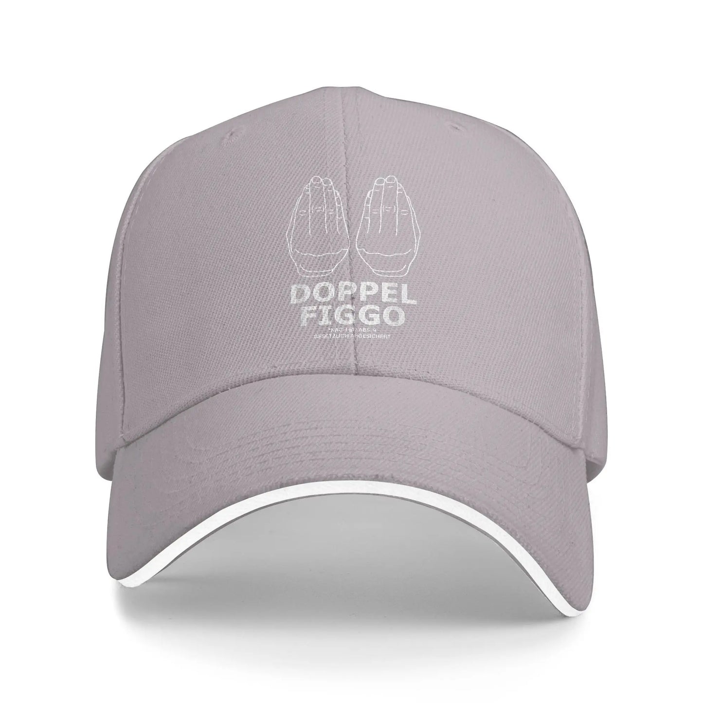 Doppel Figgo Ficko gesetzlich abgesichert Baseball Cap