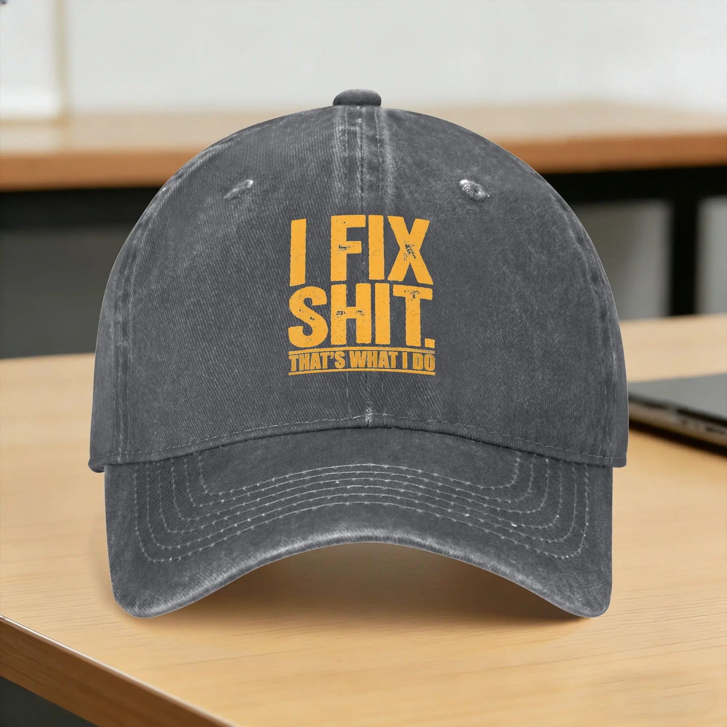 I Fix Shit That's What I Do Tshirt Mechanic Father Dad Sun Baseball Cap