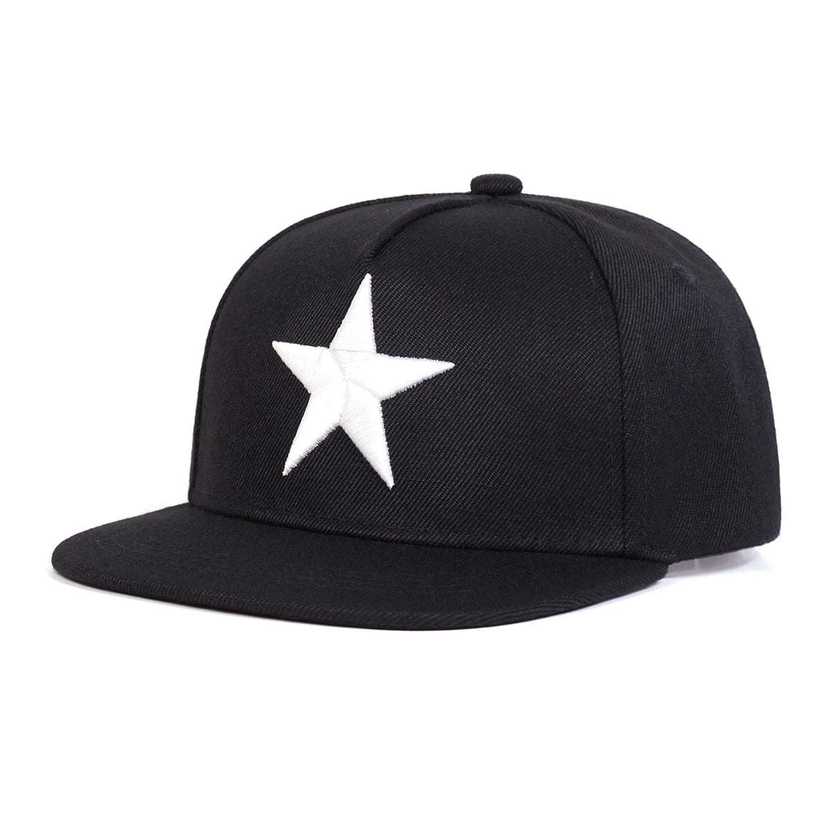 Children Five Pointed Star Embroidery Baseball Caps