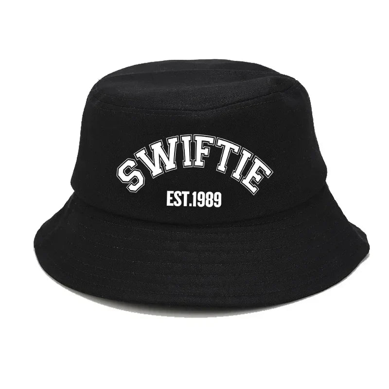 Bucket Hat Print 1989 Summer Cotton Sun Beach Hat