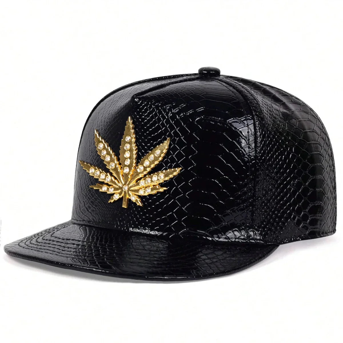 Unisex Diamond Maple Label Hip-hop Hats