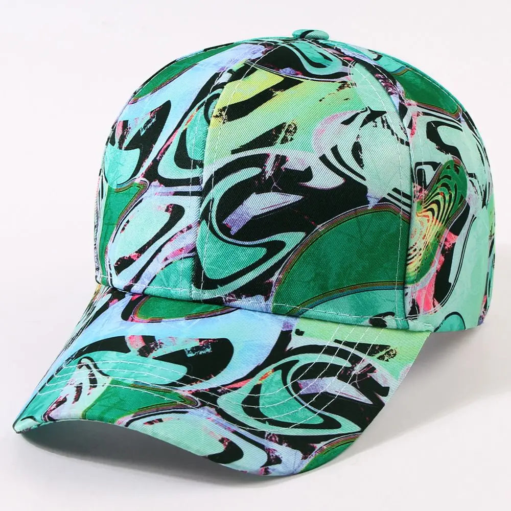 Spring Summer Hat Graffiti Baseball Cap