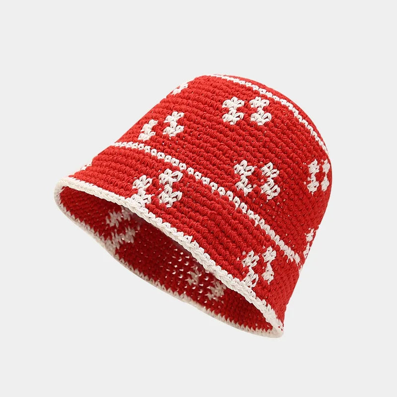 2025 Cotton Flower Bucket Hat