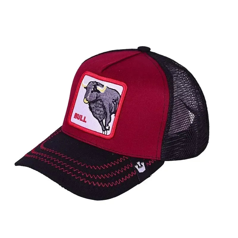 Fashion Animals Cartoon Embroidery Baseball Caps