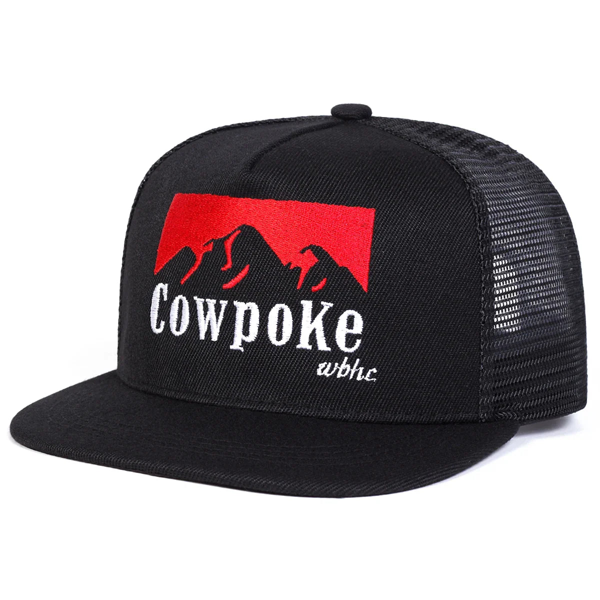 Unisex Letter Embroidery Hip-hop Net Hats