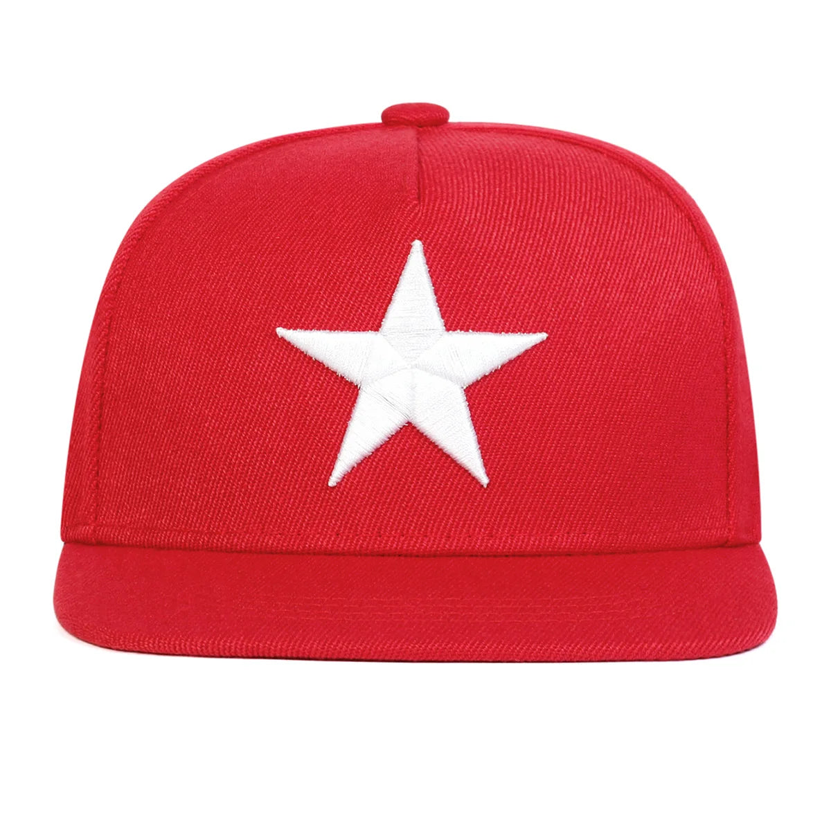 Children Five Pointed Star Embroidery Baseball Caps