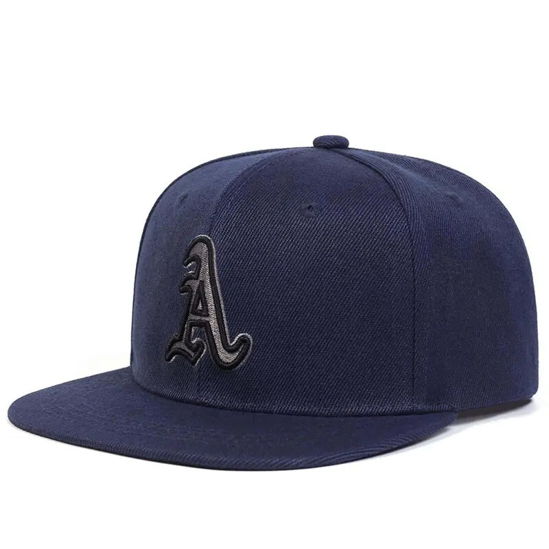Unisex Gothic Alphabet Embroidery Hip-Hop Hats Baseball Caps Sunscreen Hat Snapback Caps