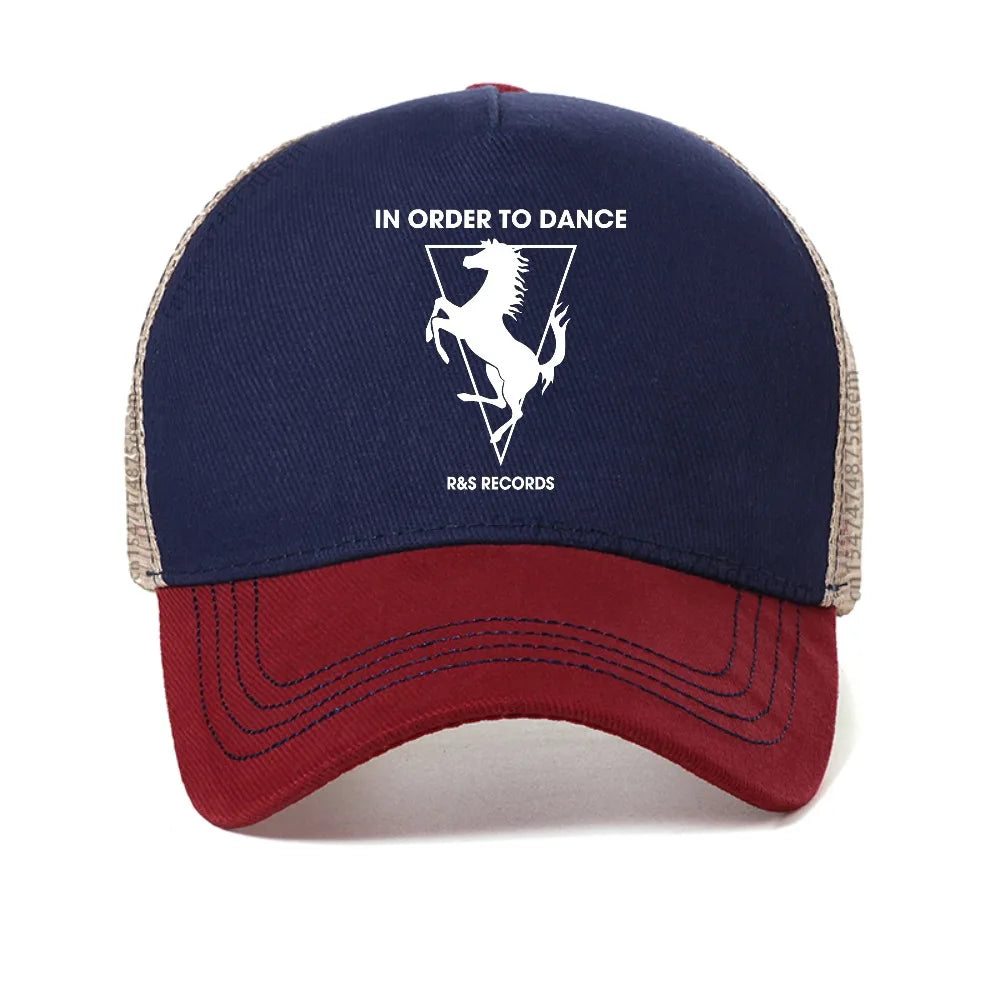 R S Records Belgium Techno Electronic Dance Music House Aphex Twin Derrick May Horse Baseball Hat
