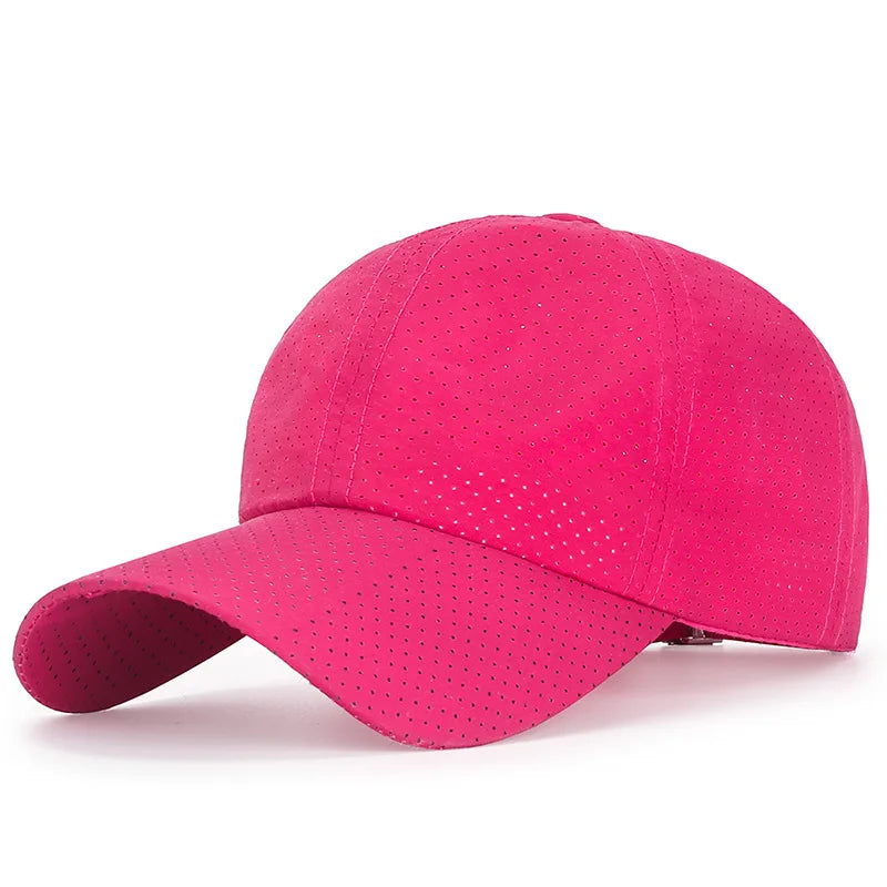 Wholesale Men Women Summer Baseball Cap Quick Drying Hats Unisex
