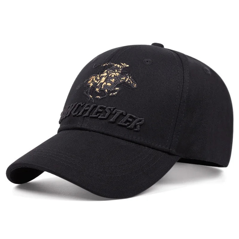Unisex Winchester Letter Embroidery Baseball Caps