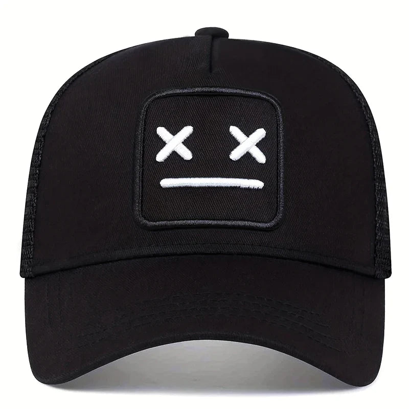 Unisex Xx Embroidery Baseball Net Caps Hip Hop Cap