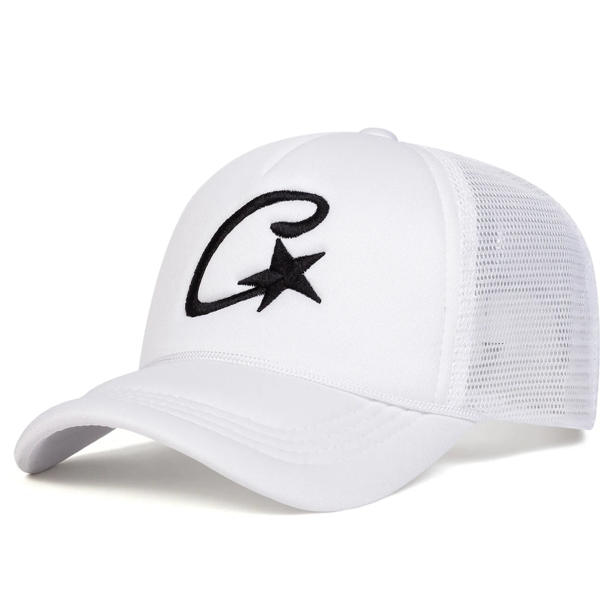 Unisex C Letter Pentagram Embroidery Baseball Caps