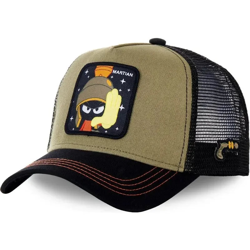 2New High Quality Brand Anime Cartoon Snapback Cotton Baseball Cap Men Women