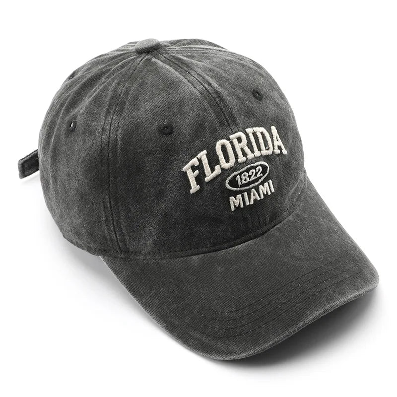 Vintage Washed Cowboy Baseball Cap