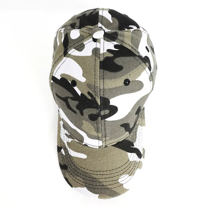 Camouflage Unisex Baseball Men And Women Camouflage Baseball Caps