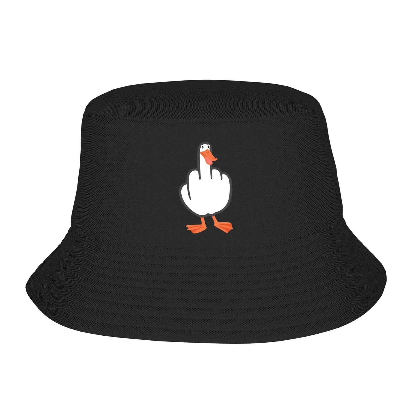 Finger Duck Bucket Hat Duck You Street Style Fisherman Caps