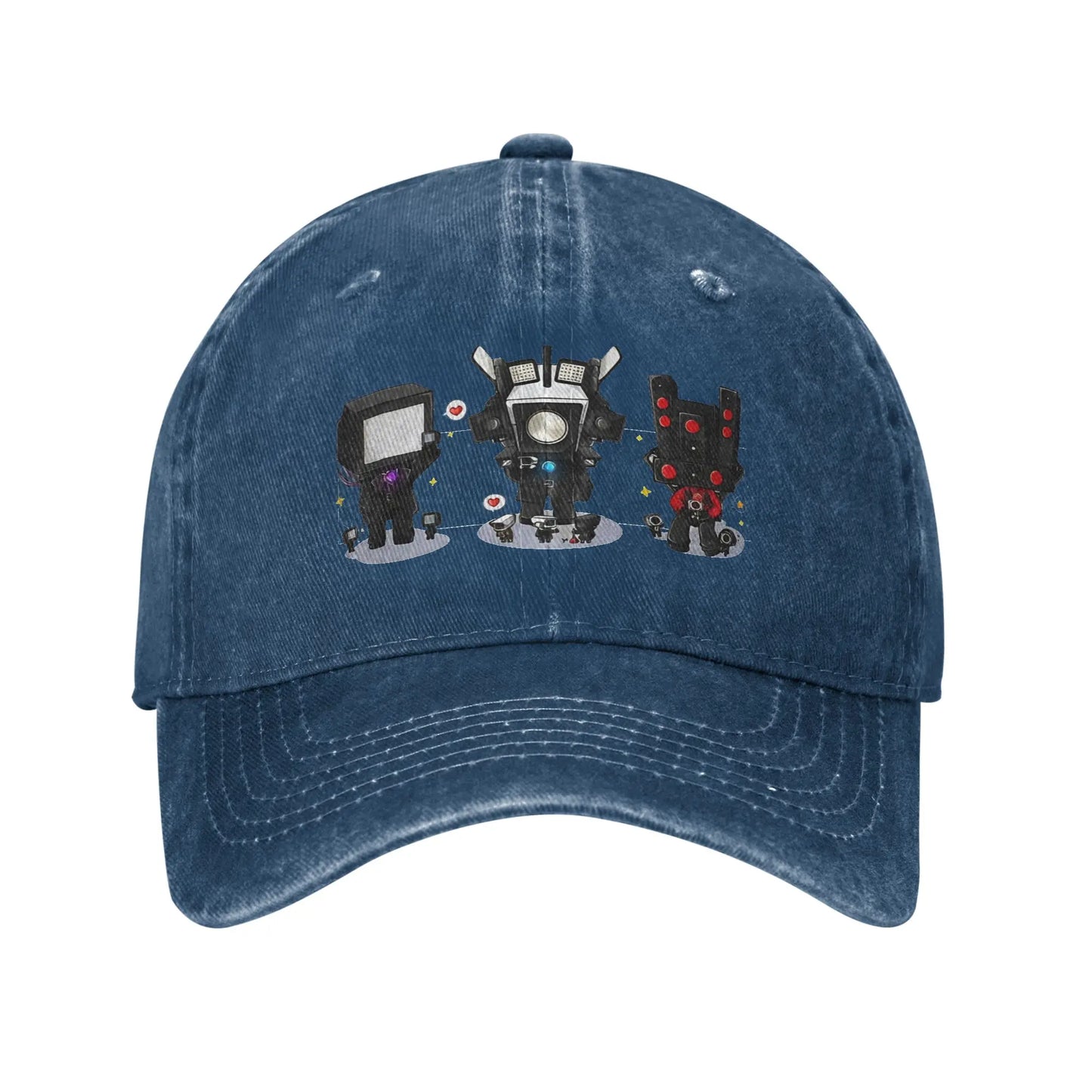 Skibidi Toilet Chibi Casual Baseball Cap