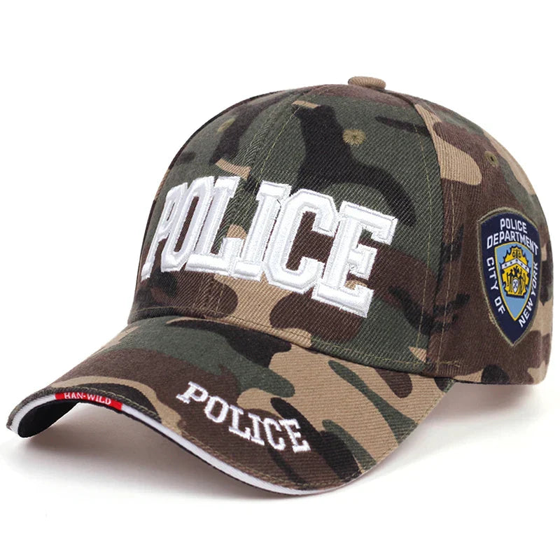 Unisex Shield Letter Embroidery Baseball Caps