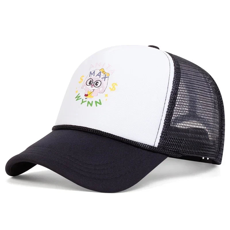 Unisex Girl Letter Printing Baseball Net Caps
