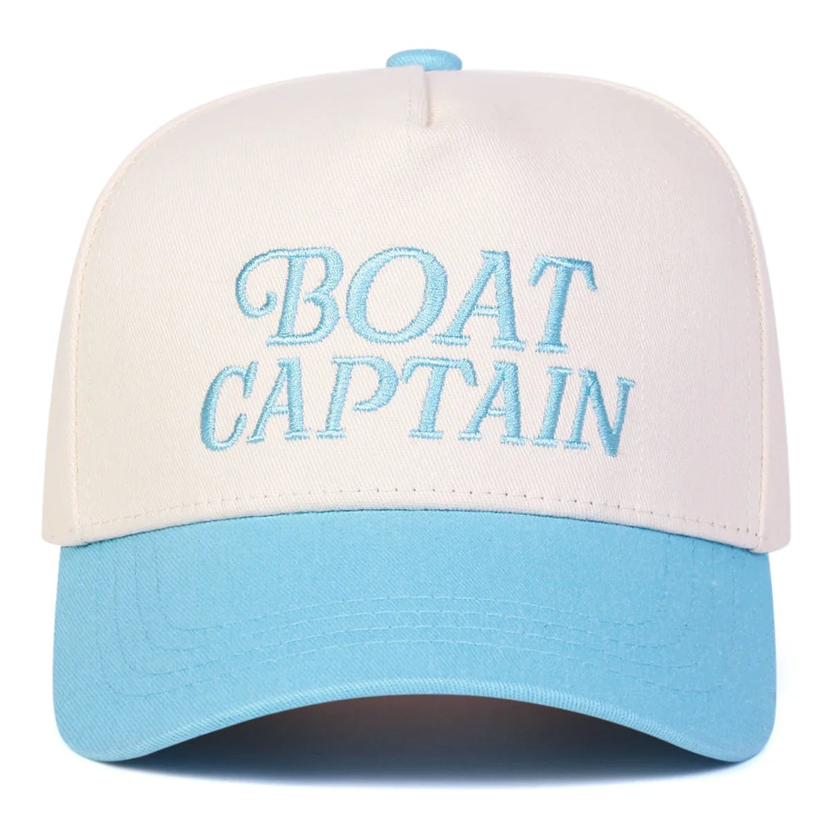 BOAT CAPTAIN Letter Embroidery Baseball Caps