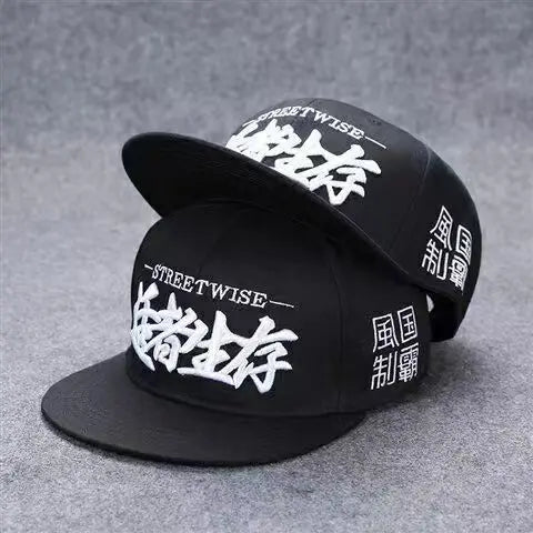 American Flag Embroidery Hip-hop Hats Snapback Caps